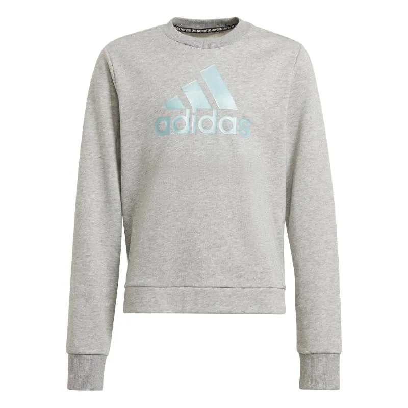 ADIDAS MAGLIA ICON FUTURE LOGO CREW GIRL
