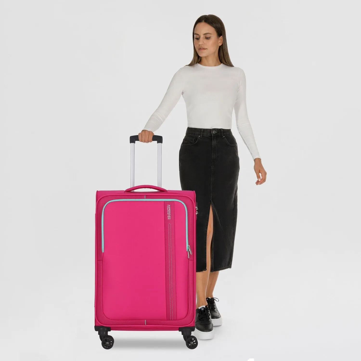 American Tourister Sea Seeker 4 ruote Carrello 68 cm