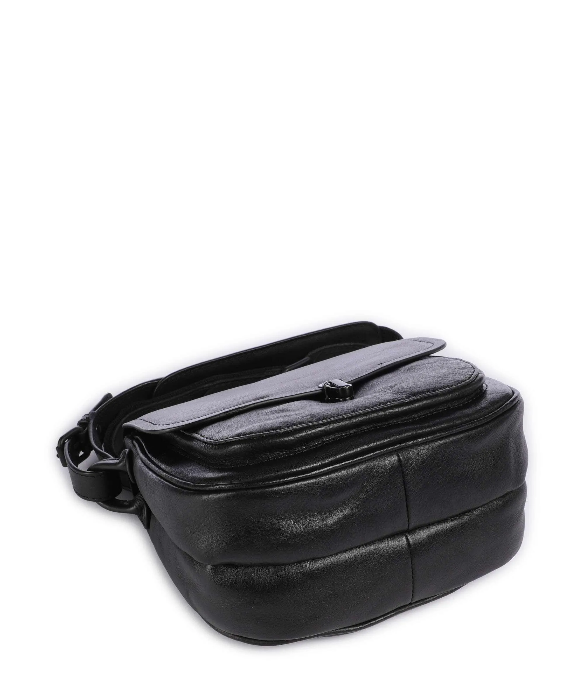  Aunts & Uncles Grandma's Luxury Club Mrs. Meringue Pie Borsa a tracolla pelle di vacchetta finemente grana nero  