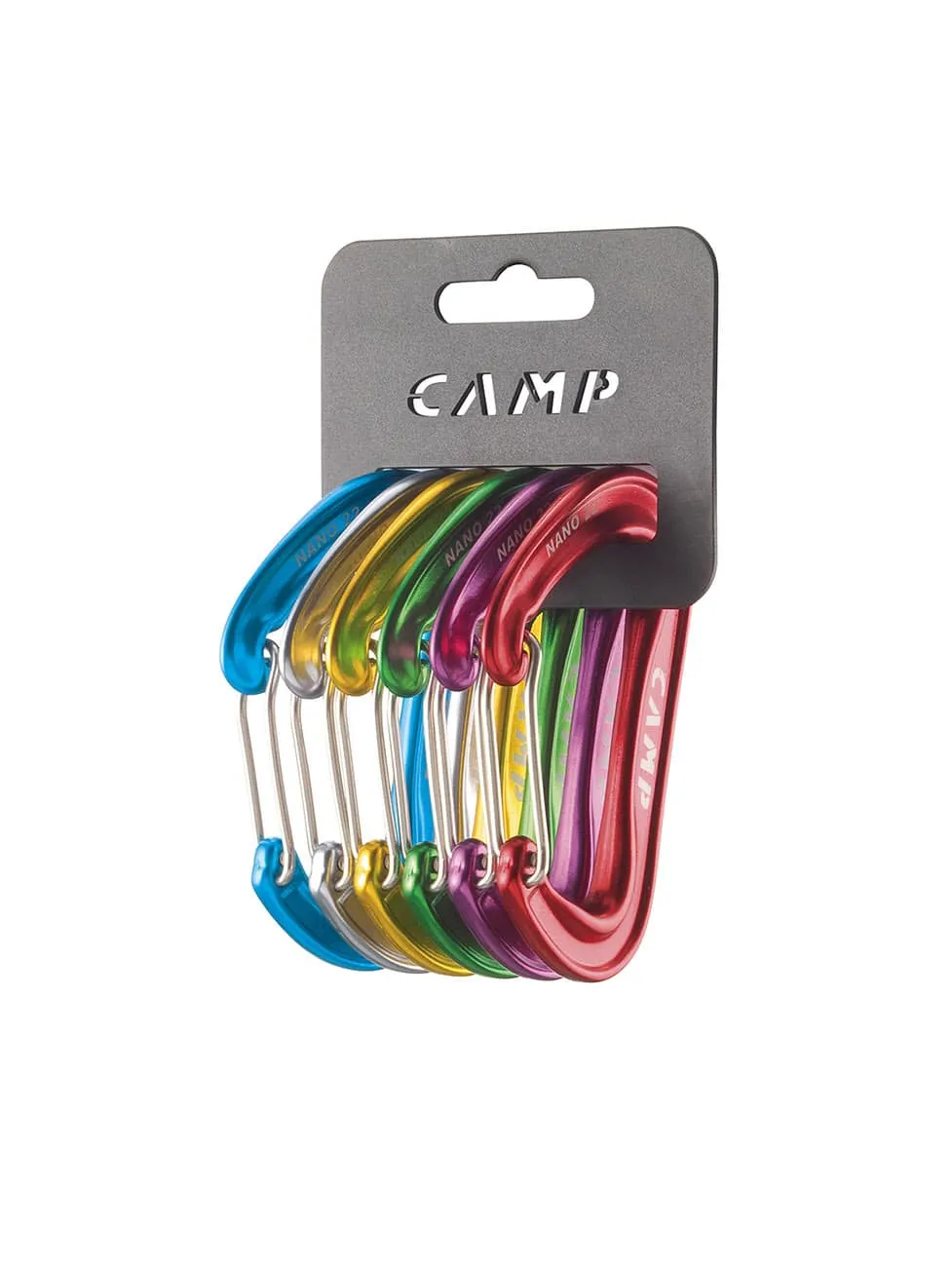Camp Nano 22 RackPack set moschettoni