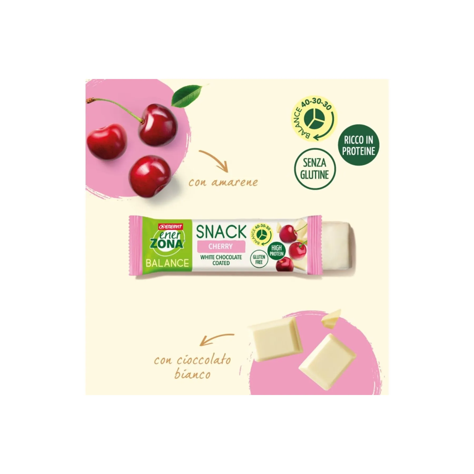 ENERVIT  SNACK BALANCE CHERRY