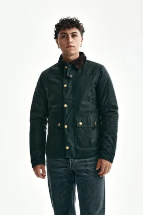 Giubbino REELIN WAX JACKET in cotone cerato 