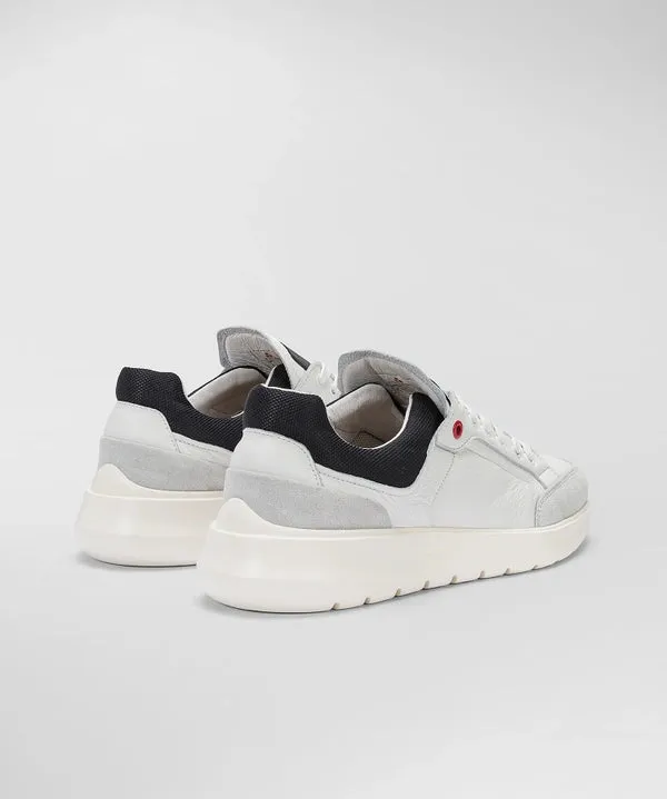 Leather Sneaker / Blue