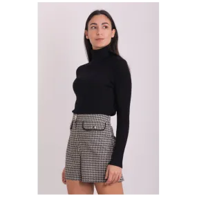 MAGLIA LUPETTO EFFETTO TRECCIA
