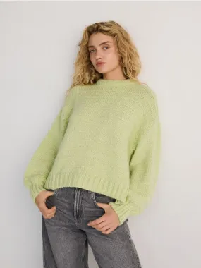 Maglione a maglia larga