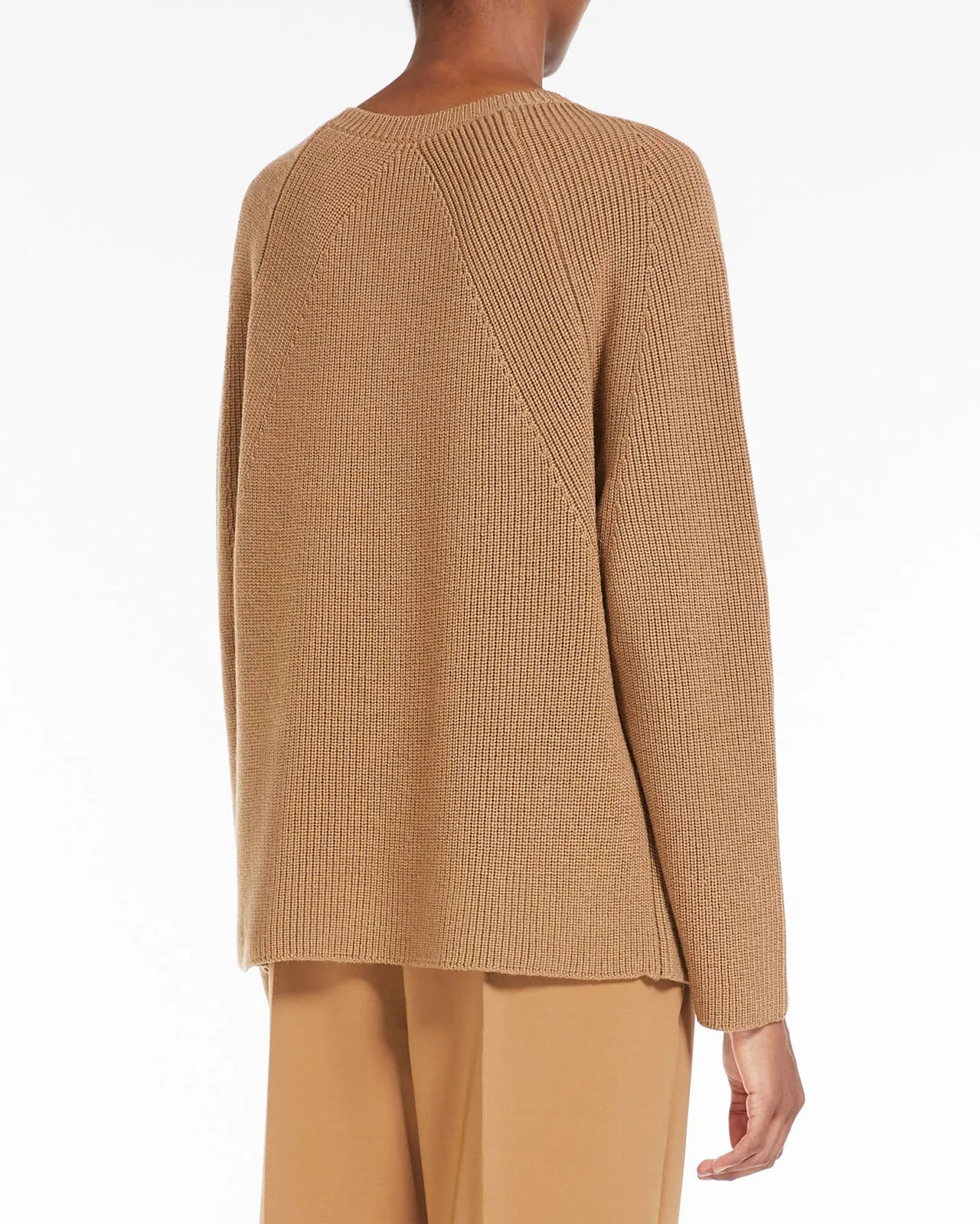 Maglione Balenio lana vergine cammello