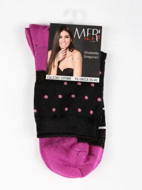 Meri Chaussettes courtes en coton