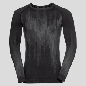 Odlo Kinship Performance Wool Warm L/S - Intimo - Uomo