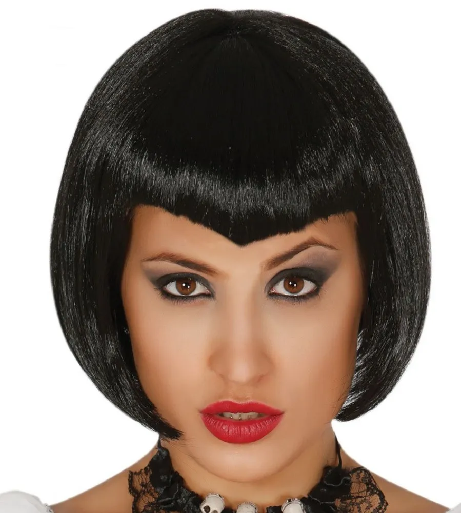 Parrucca Donna Corta Gotica Accessori Costume Carnevale Parrucche PS 17343