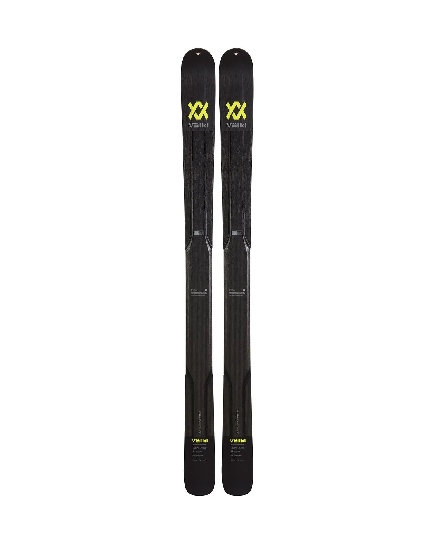 Sci VOLKL KATANA V.WERKS FLAT senza attacchi 122422-nd
