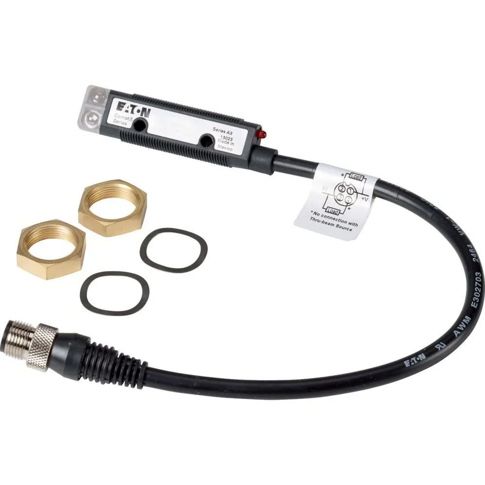 Sensore fotoelettrico Rettangolare Eaton, a riflessione diffusa, rilevamento 150 mm, uscita NPN
