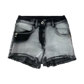  SHORTS PATRIZIA PEPE. DENIM NERO 
