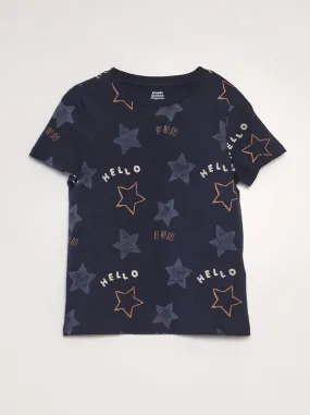 T-shirt stampata - BIANCO