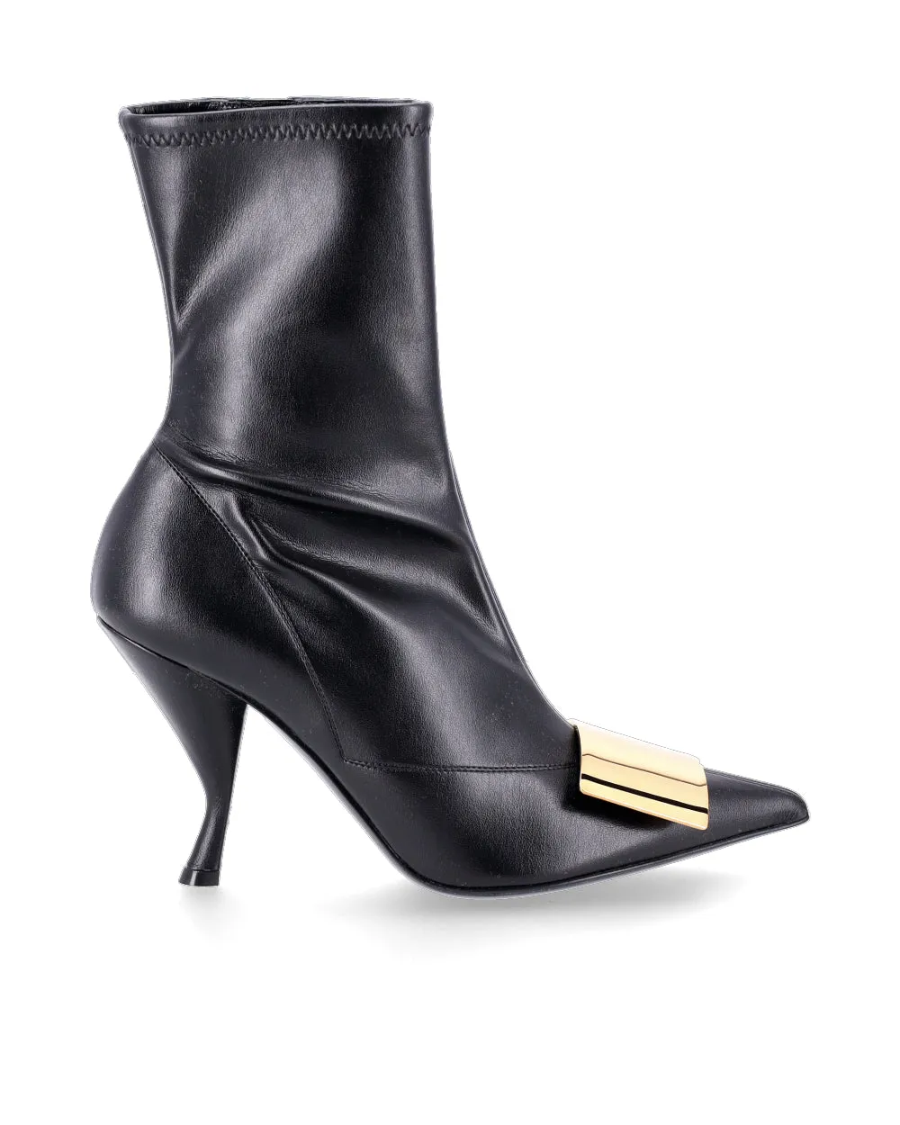 TRONCHETTO TACCO 100 | B00170MTEE54110 NERO