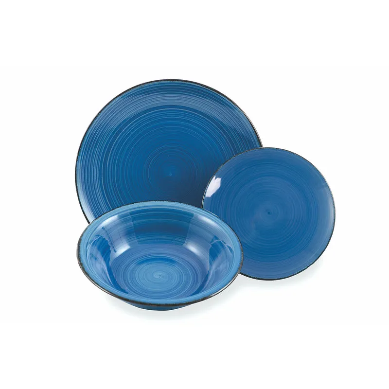 Villa D'Este Home Tivoli 1996 Baita Acqua Servizio Tavola 18 pezzi, multicolor
