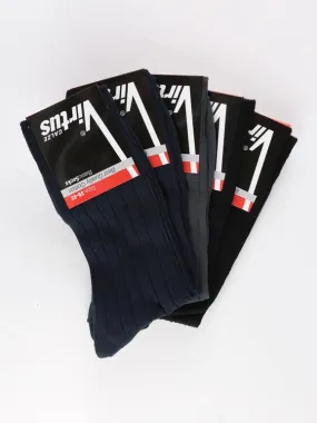 Virtus Chaussettes homme en coton mélangé  5 pièces