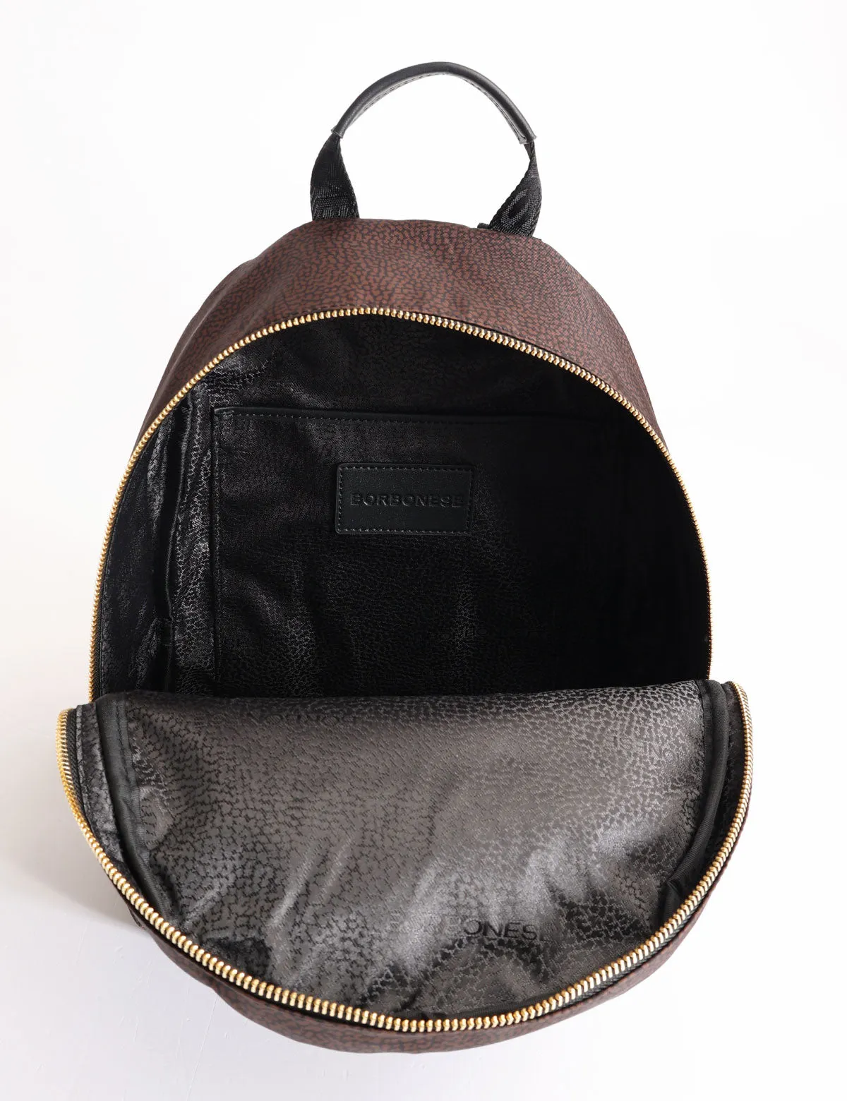 Zaino Borbonese nylon e pelle