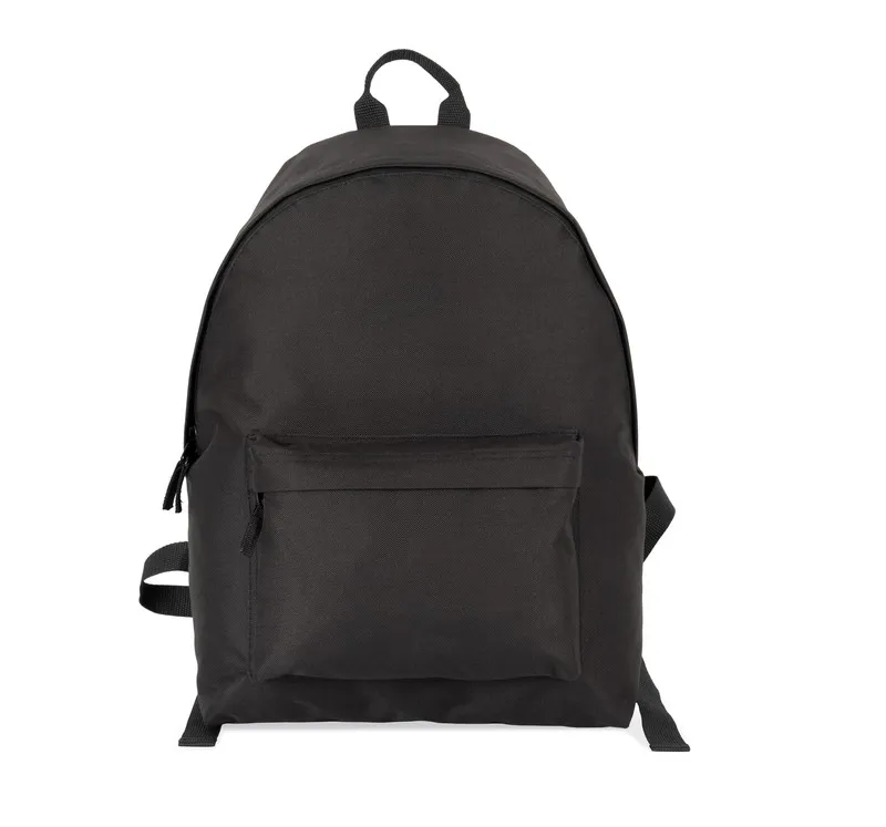 Zaino casual con tasca frontale reciclato